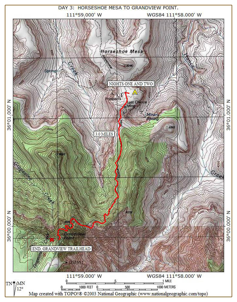 Horseshoe Mesa Hike